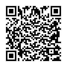 QR-koodi puhelinnumerolle +2698101223