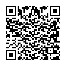 QR код за телефонен номер +2698101262