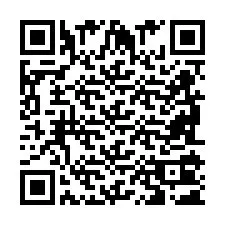 QR Code สำหรับหมายเลขโทรศัพท์ +2698101287