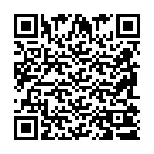 Código QR para número de telefone +2698101321