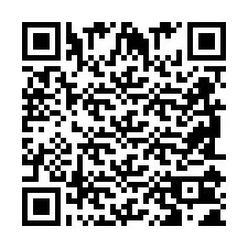 Kod QR dla numeru telefonu +2698101409