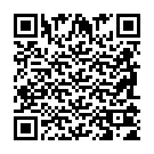 Código QR para número de teléfono +2698101411