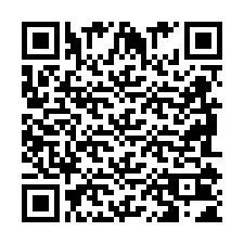 QR-koodi puhelinnumerolle +2698101424