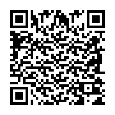 QR код за телефонен номер +2698101438