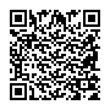 QR-koodi puhelinnumerolle +2698101457