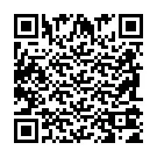 QR Code สำหรับหมายเลขโทรศัพท์ +2698101481