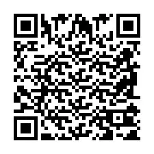 Codice QR per il numero di telefono +2698101509