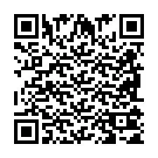 QR-code voor telefoonnummer +2698101516