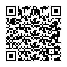 QR Code pour le numéro de téléphone +2698101692