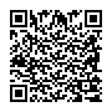 QR-koodi puhelinnumerolle +2698101752