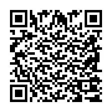 QR код за телефонен номер +2698101799