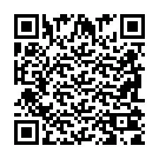 QR код за телефонен номер +2698101825