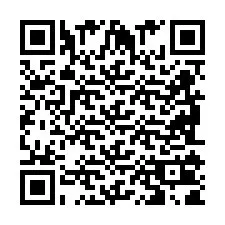 QR код за телефонен номер +2698101846