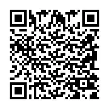 Código QR para número de telefone +2698101864