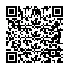 Kode QR untuk nomor Telepon +2698101928