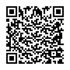 Código QR para número de telefone +2698101946