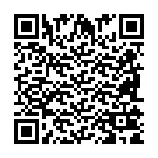 QR код за телефонен номер +2698101953