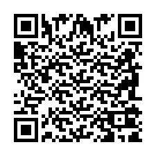 QR код за телефонен номер +2698101990