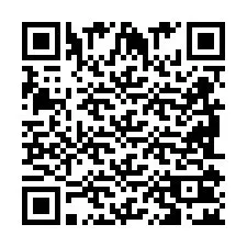 QR-Code für Telefonnummer +2698102026