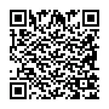 QR-код для номера телефона +2698102052