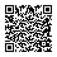 QR-koodi puhelinnumerolle +2698102060