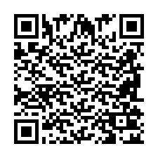 QR-код для номера телефона +2698102077