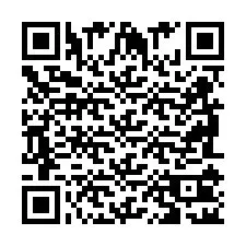 Kode QR untuk nomor Telepon +2698102104