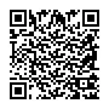 Kode QR untuk nomor Telepon +2698102109