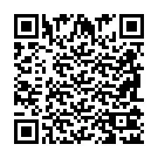 Kode QR untuk nomor Telepon +2698102115