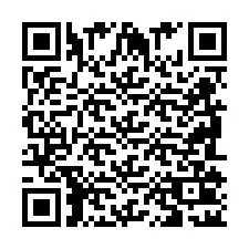 QR kód a telefonszámhoz +2698102174