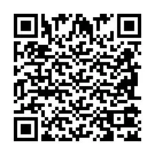 QR-Code für Telefonnummer +2698102586