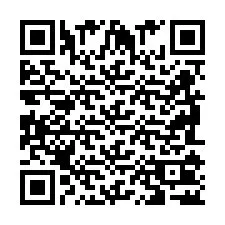 Kode QR untuk nomor Telepon +2698102714