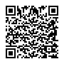 QR kód a telefonszámhoz +2698102728