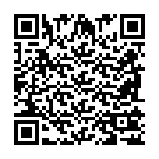 QR-код для номера телефона +2698102747