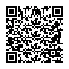 QR Code สำหรับหมายเลขโทรศัพท์ +2698102757