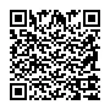 Kod QR dla numeru telefonu +2698102781