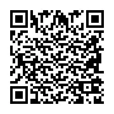 Código QR para número de telefone +2698102893