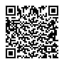 Kod QR dla numeru telefonu +2698102913