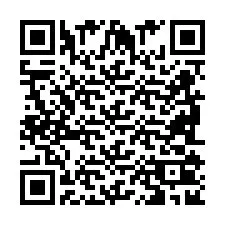 Código QR para número de teléfono +2698102933