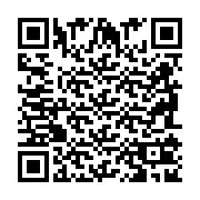 Código QR para número de telefone +2698102940