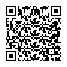 QR-Code für Telefonnummer +2698102968