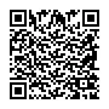 QR Code สำหรับหมายเลขโทรศัพท์ +2698102969