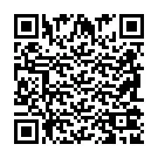 Kod QR dla numeru telefonu +2698102991