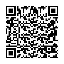 QR Code สำหรับหมายเลขโทรศัพท์ +2698103000