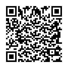 QR-code voor telefoonnummer +2698103014