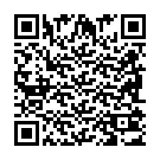 QR код за телефонен номер +2698103022