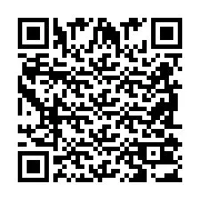 QR код за телефонен номер +2698103039