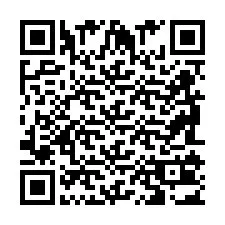 QR-koodi puhelinnumerolle +2698103041