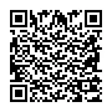 Código QR para número de teléfono +2698103043