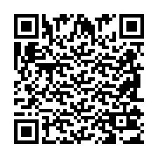 QR Code pour le numéro de téléphone +2698103059